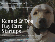 Tablet Screenshot of petcarebusinessconsulting.com